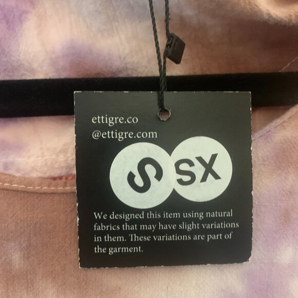 NWT Et Tigre Jayme Maxi Long Dress, Cotton S/M - Picture 6 of 6